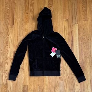 Juicy Couture Black Velour Jacket